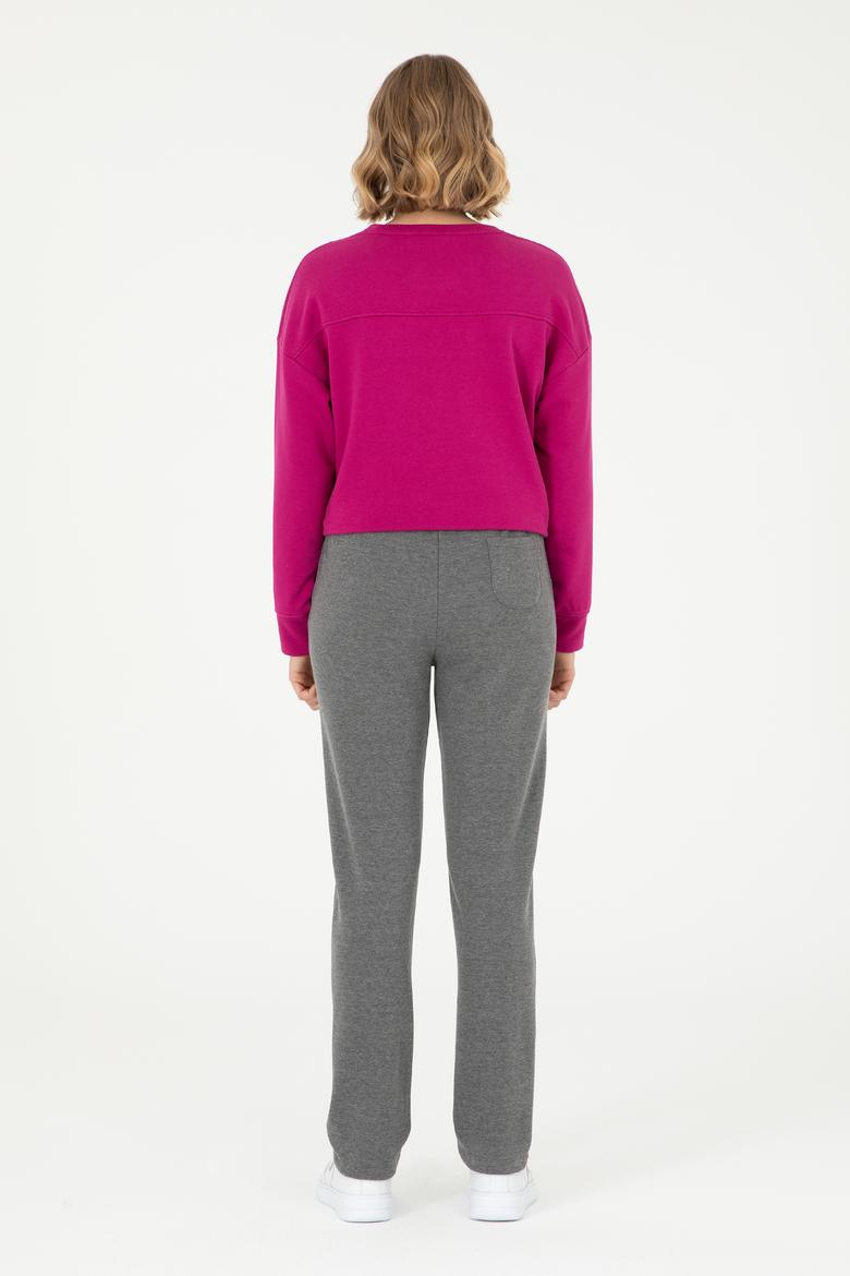 Kadın Antrasit Melanj Eşofman Altı - 50289538060