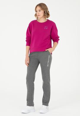 Kadın Antrasit Melanj Eşofman Altı - 50289538060