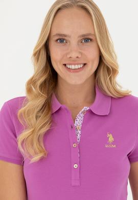 Kadın Menekşe Basic Tişört - 50248993044