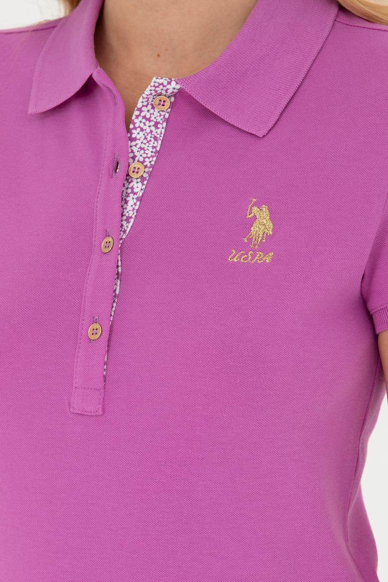 Kadın Menekşe Basic Tişört - 50248993044