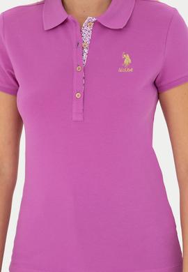 Kadın Menekşe Basic Tişört - 50248993044