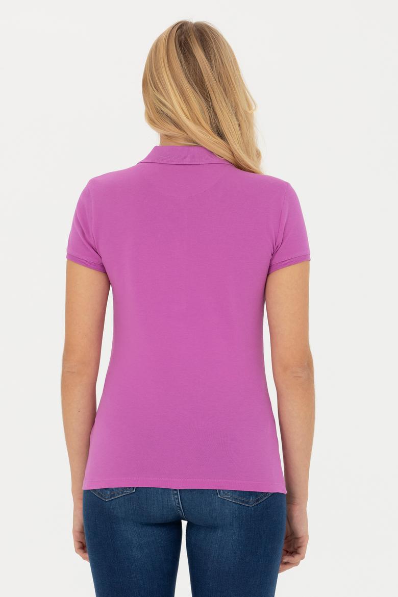 Kadın Menekşe Basic Tişört - 50248993044