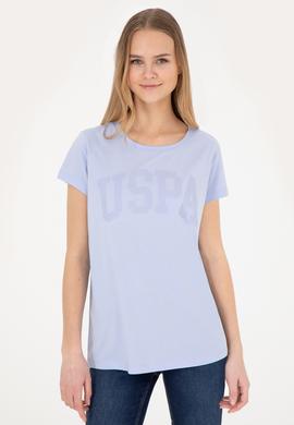 Kadın Mavi Basic Tişört - 50262670109