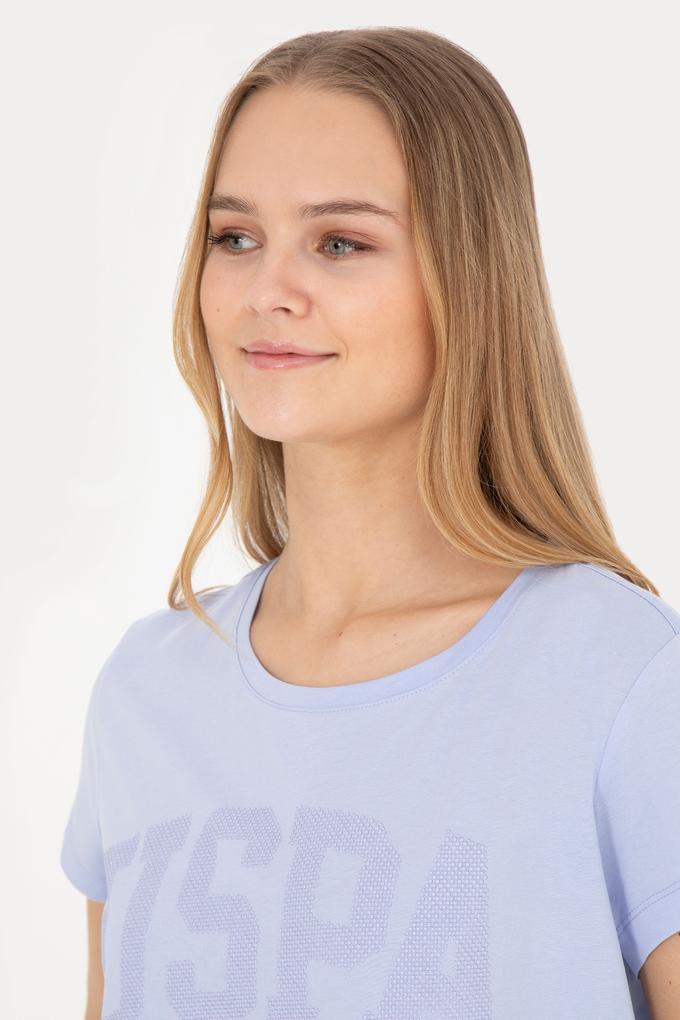 Kadın Mavi Basic Tişört