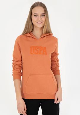 Kadın Kiremit Basic Sweatshirt - 50256249014