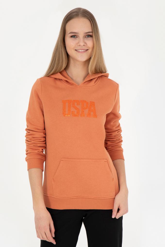 Kadın Kiremit Basic Sweatshirt