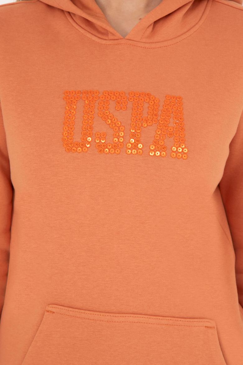 Kadın Kiremit Basic Sweatshirt - 50256249014