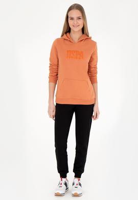 Kadın Kiremit Basic Sweatshirt - 50256249014