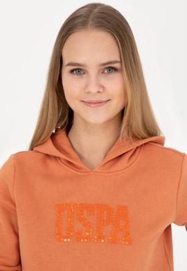 Kadın Kiremit Basic Sweatshirt - 50256249014