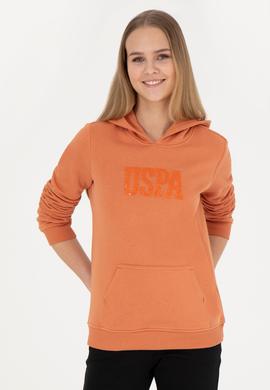 Kadın Kiremit Basic Sweatshirt - 50256249014