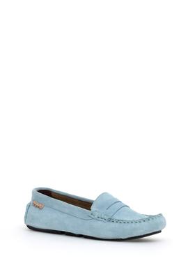 Kadın Mavi Loafer - 50267439007