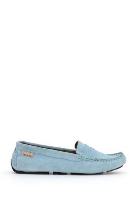 Kadın Mavi Loafer - 50267439007