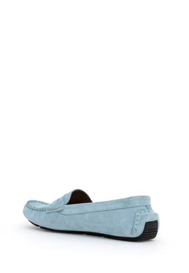 Kadın Mavi Loafer - 50267439007
