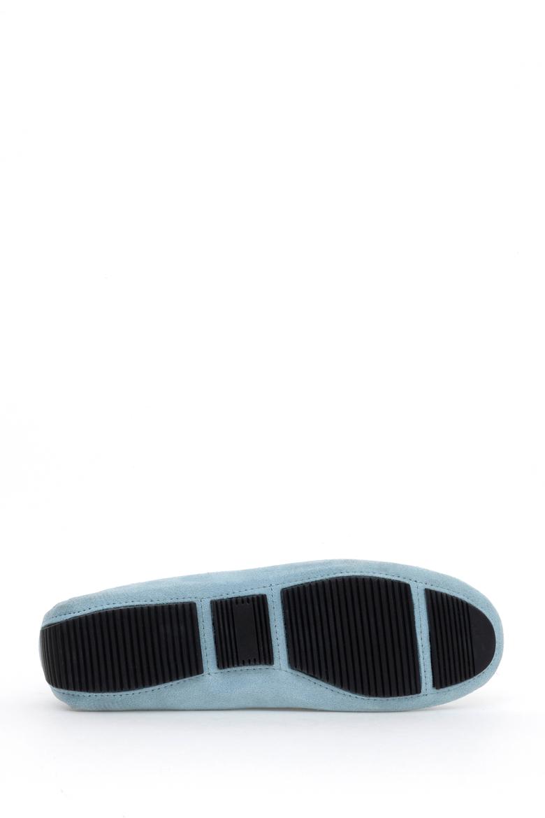 Kadın Mavi Loafer - 50267439007
