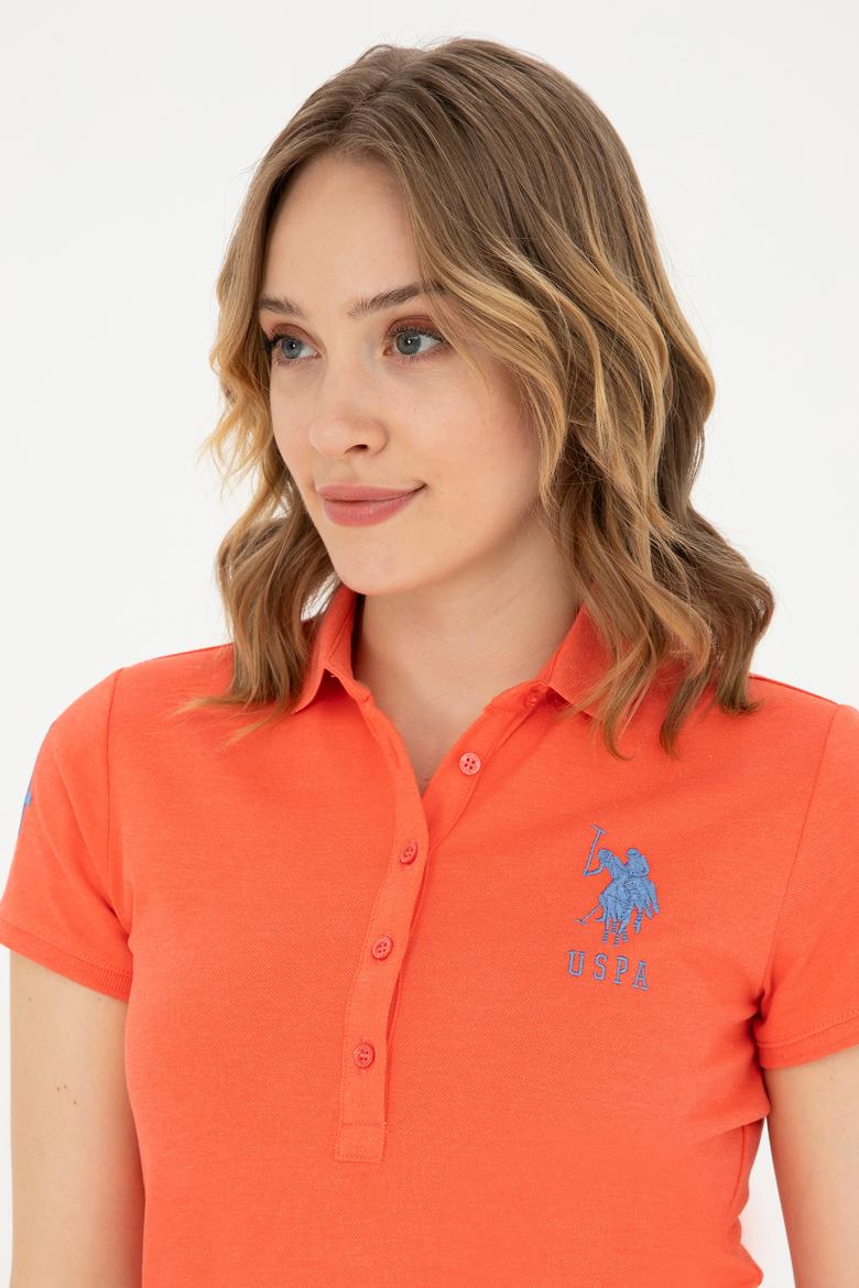 Kadın Nar Çiçeği Basic Tişört - 50280066030