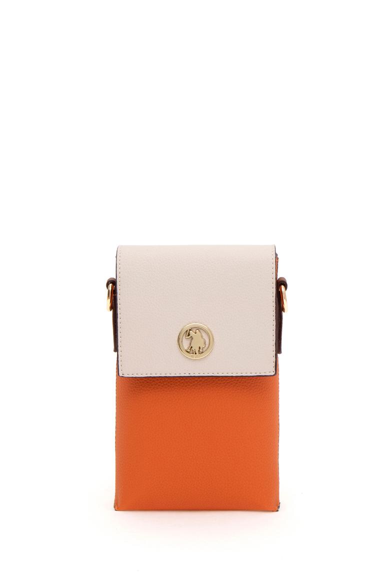 Kadın Turuncu Telefon Çantası
