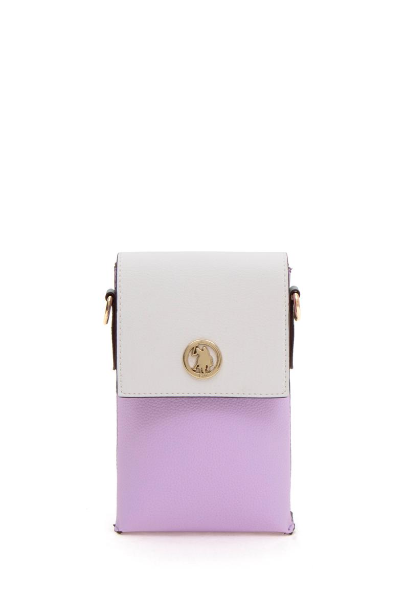 Kadın Eflatun Telefon Çantası