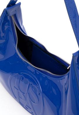 Kadın Lacivert Rugan Kol Çantası - 50287033001