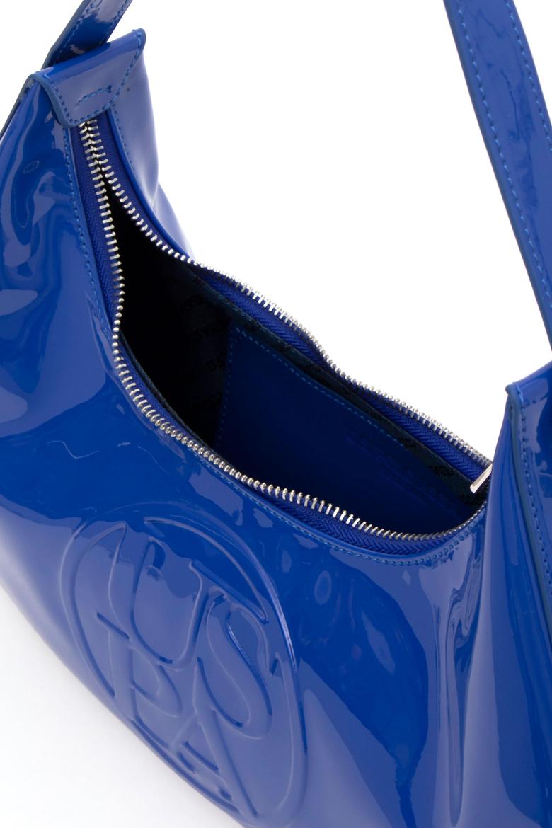 Kadın Lacivert Rugan Kol Çantası - 50287033001