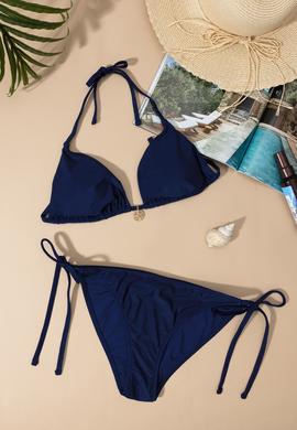 Kadın Lacivert Bikini - 50283685013