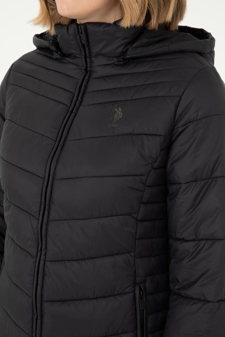 Kadın Siyah Mont - 50289548010