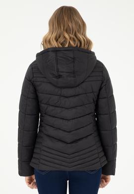 Kadın Siyah Mont - 50289548010