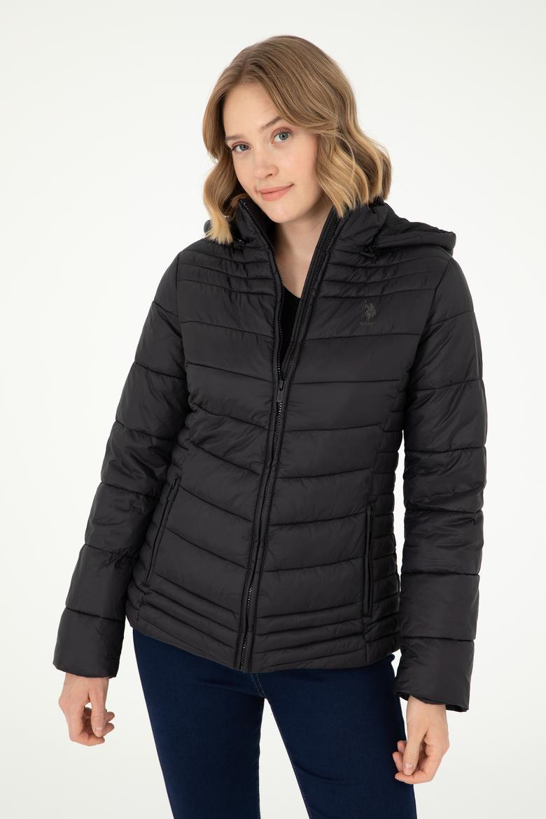 Kadın Siyah Mont - 50289548010