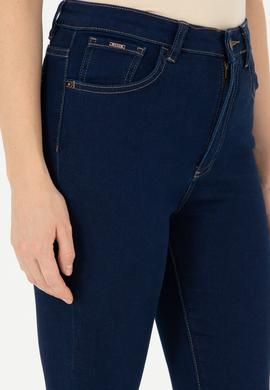 Kadın Eflatun Jean Pantolon - 50297490006