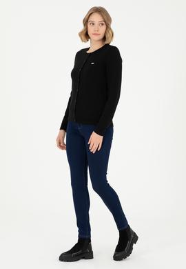 Kadın Eflatun Jean Pantolon