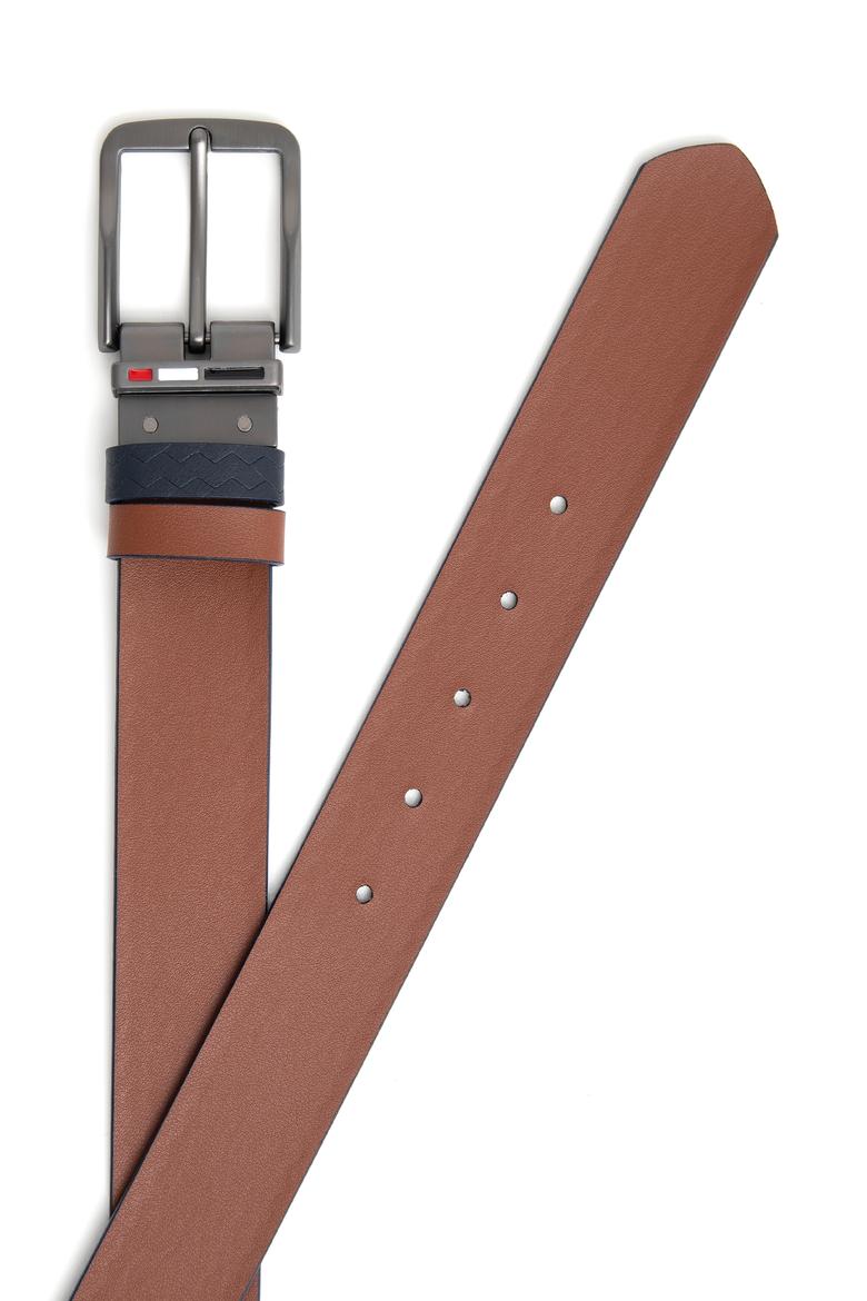 Erkek Çift Taraflı Lacivert Kemer - 50294703022