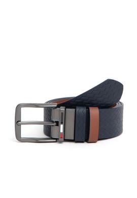 Erkek Çift Taraflı Lacivert Kemer - 50294703022