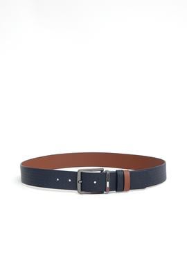 Erkek Çift Taraflı Lacivert Kemer - 50294703022
