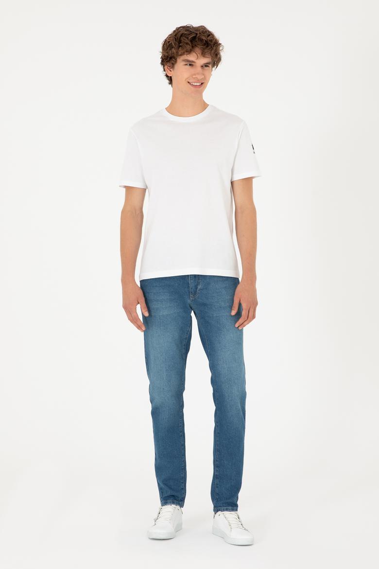 Erkek Mavi Jean Pantolon
