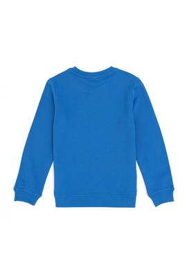 Erkek Çocuk Kobalt Basic Bisiklet Yaka Sweatshirt - 50293474046