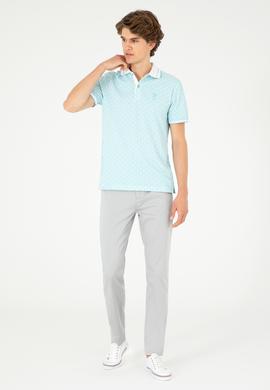 Erkek Gri Kanvas Pantolon - 50283930344