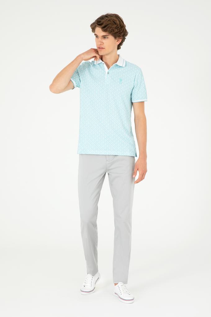 Erkek Gri Kanvas Pantolon