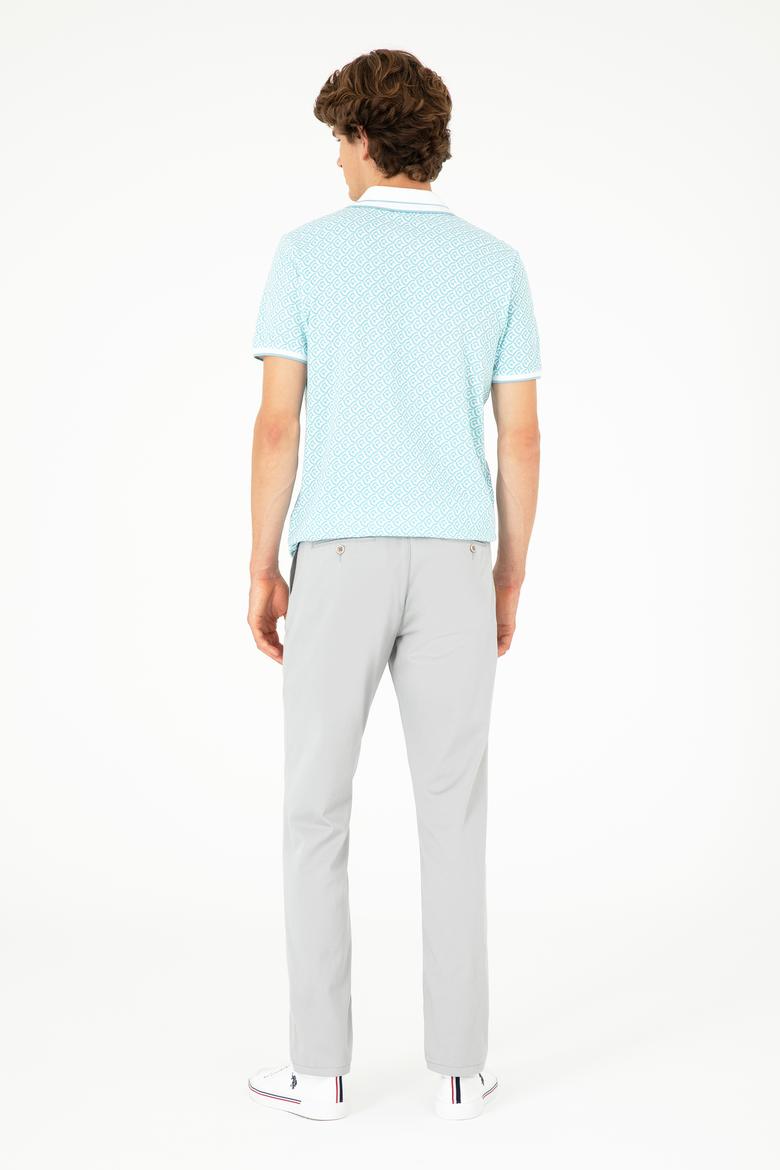 Erkek Gri Kanvas Pantolon - 50283930344