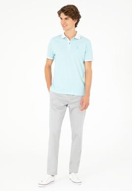 Erkek Gri Kanvas Pantolon - 50283930344