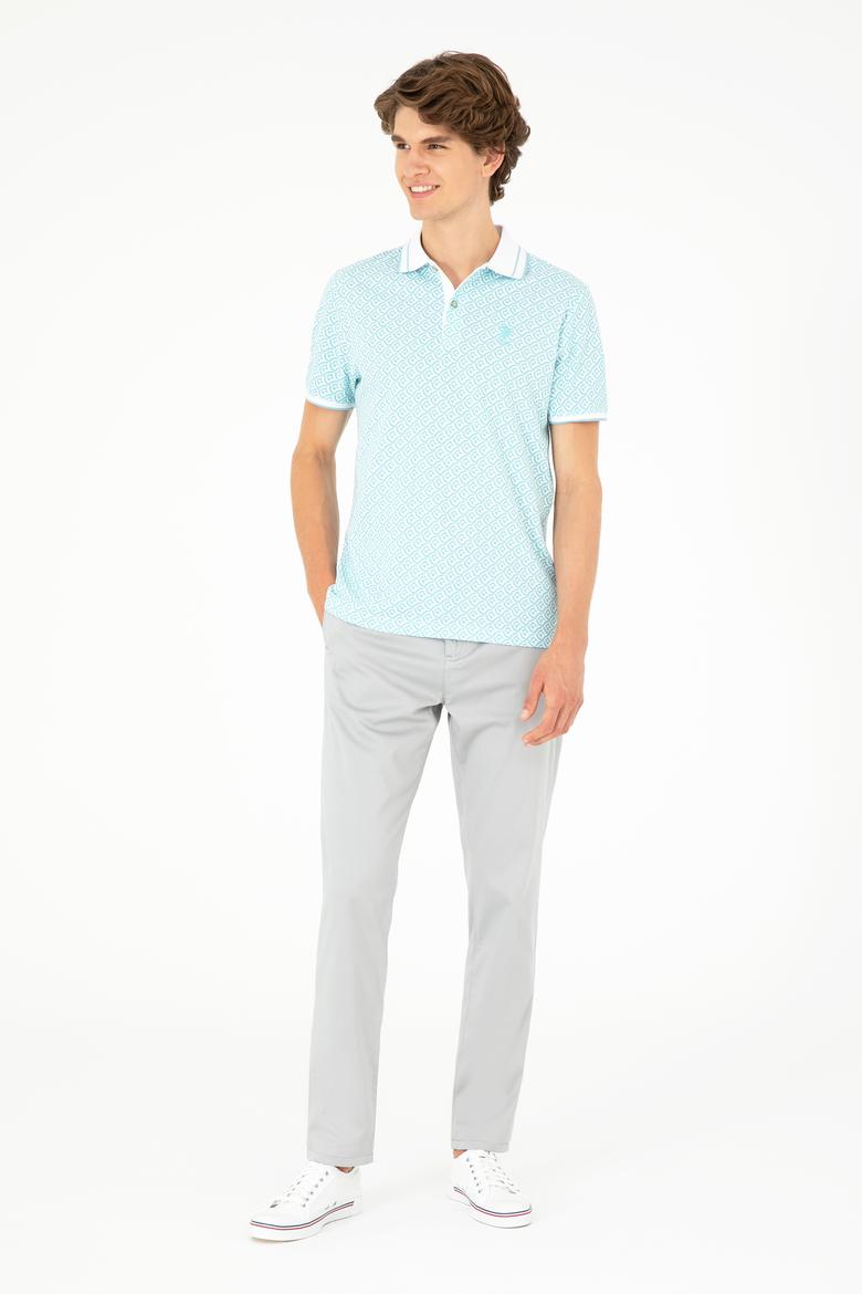 Erkek Gri Kanvas Pantolon - 50283930344