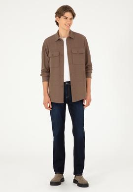 Erkek Koyu Mavi Jean Pantolon - 50289463013