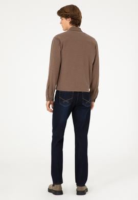 Erkek Koyu Mavi Jean Pantolon - 50289463013