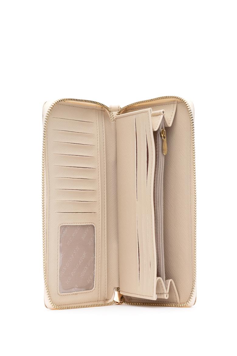Kadın Krem Cüzdan - 50295100003