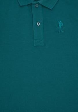 Erkek Çocuk Koyu Yeşil Basic Tişört - 50279572243