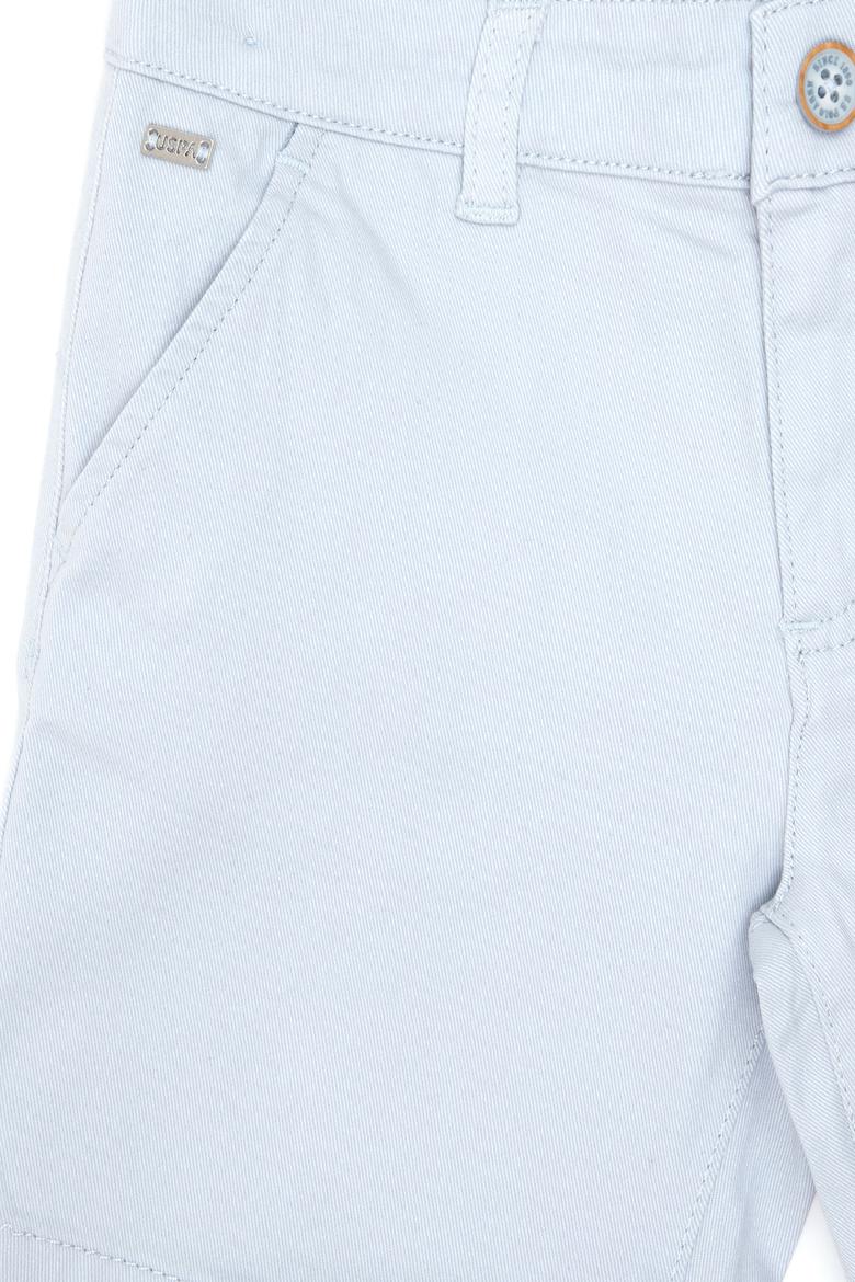 Erkek Çocuk Açık Mavi Dokuma Şort - 50283954054