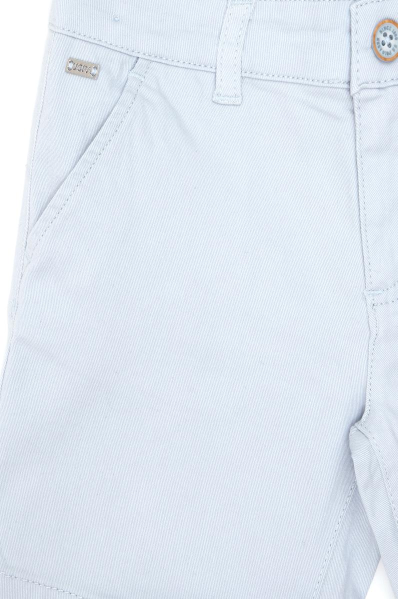 Erkek Çocuk Açık Mavi Dokuma Şort