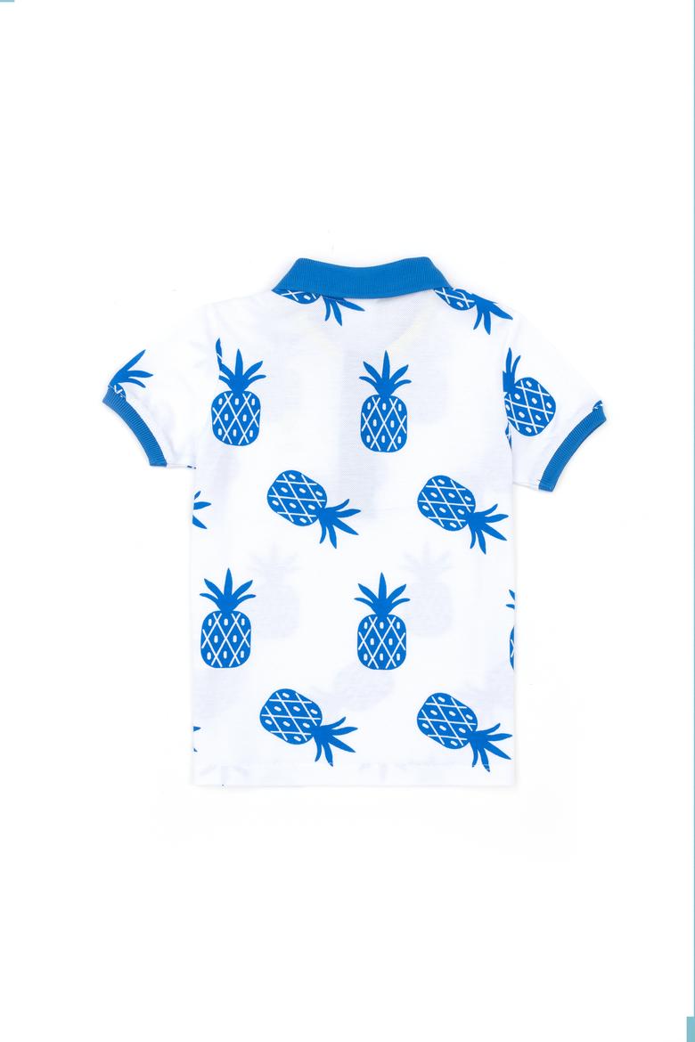 Erkek Çocuk Saks Polo Yaka Tişört - 50288129015