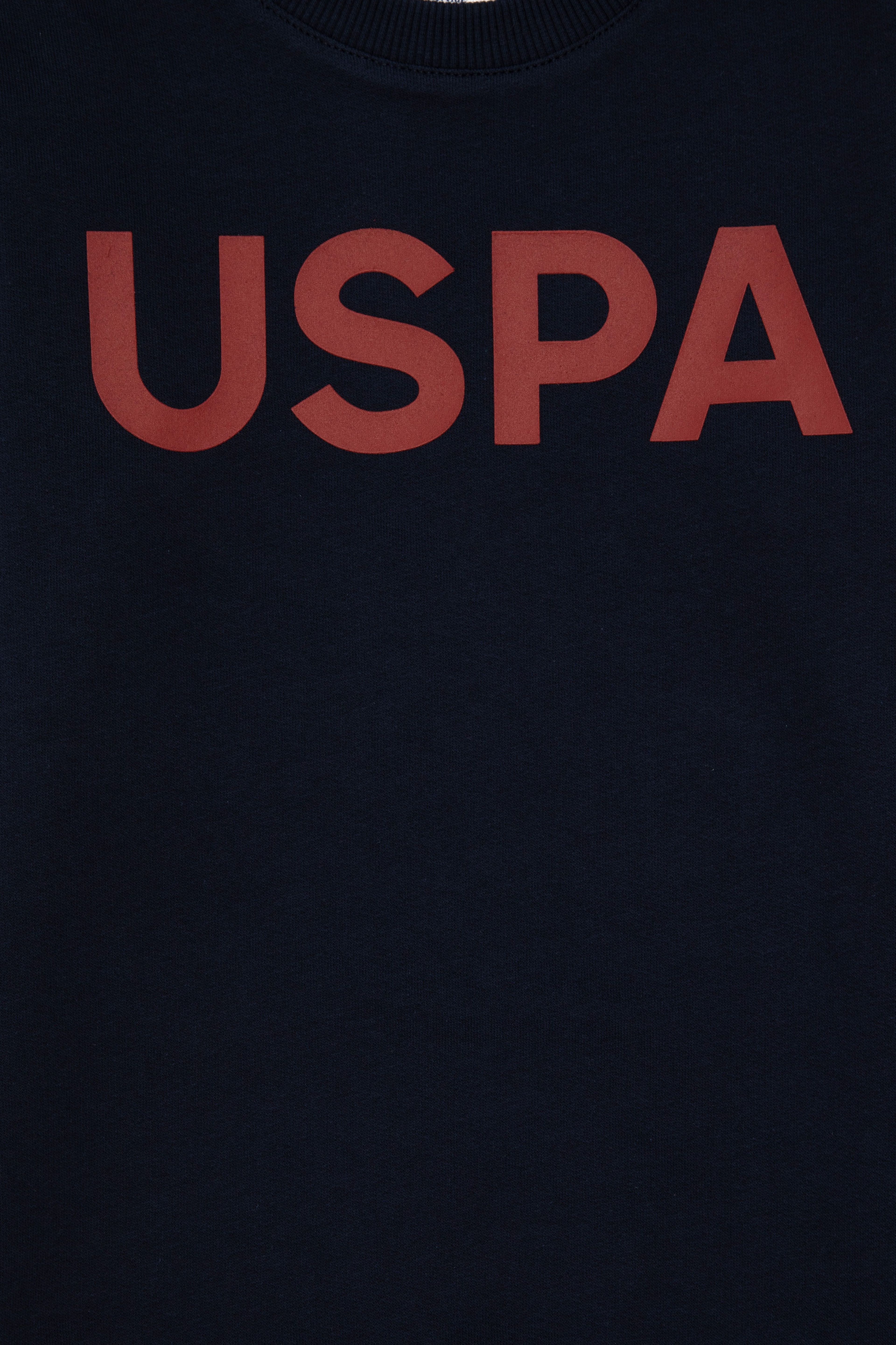 Erkek Çocuk Lacivert Basic Bisiklet Yaka Sweatshirt - Image 3