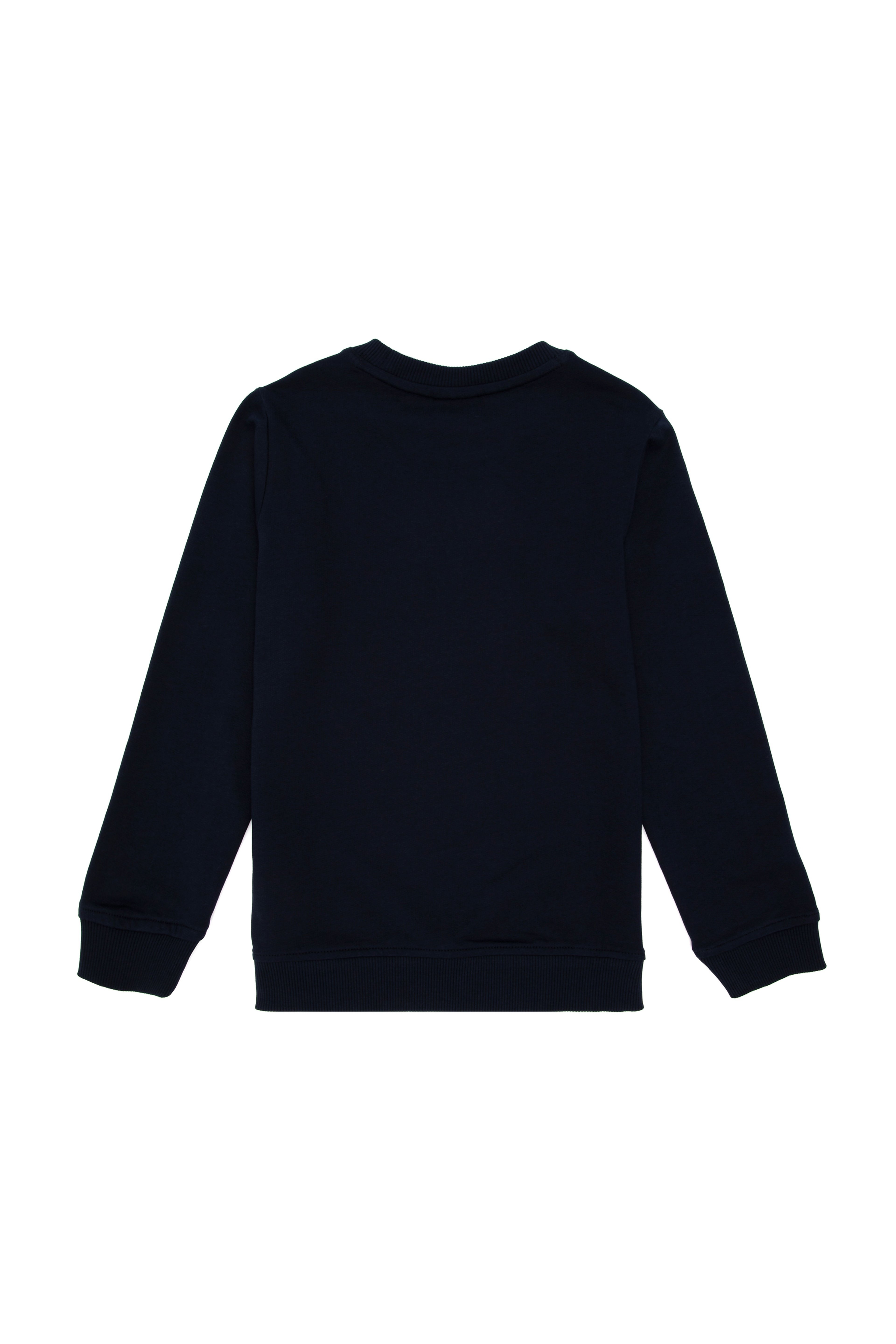 Erkek Çocuk Lacivert Basic Bisiklet Yaka Sweatshirt