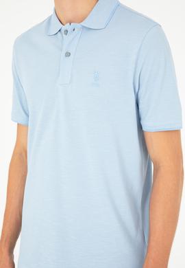 Erkek Açık Mavi Tişört - 50279567003