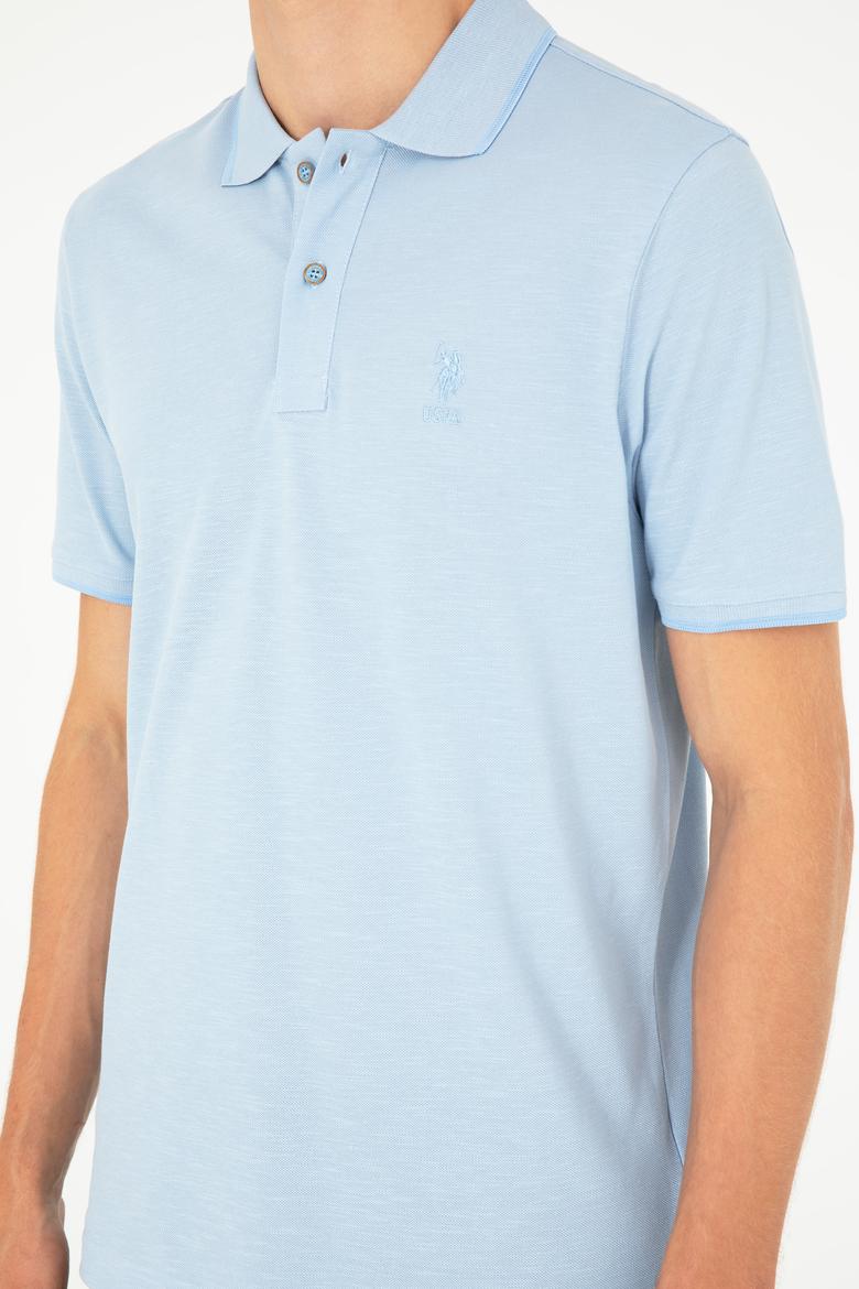 Erkek Açık Mavi Tişört - 50279567003